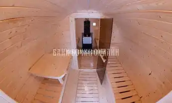 Баня Бочка Люкс С Козырьком #324 фото 3