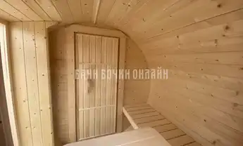 баня бочка люкс вход с боку № 311 фото 2 баня бочка люкс вход с боку № 311 фото 2