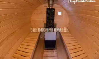 Бочка модель "СТАНДАРТ С КОЗЫРЬКОМ" #240 фото 3