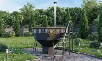 чан восьмиугольный - 1900мм Х 1100мм   № 351 фото 1