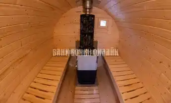 БАНЯ БОЧКА  "СТАНДАРТ С КОЗЫРЬКОМ" #294 фото 2