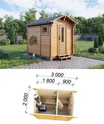 Баня в классическом стиле 3