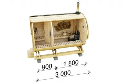 Баня бочка Стандарт