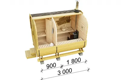 Баня квадробочка Стандарт