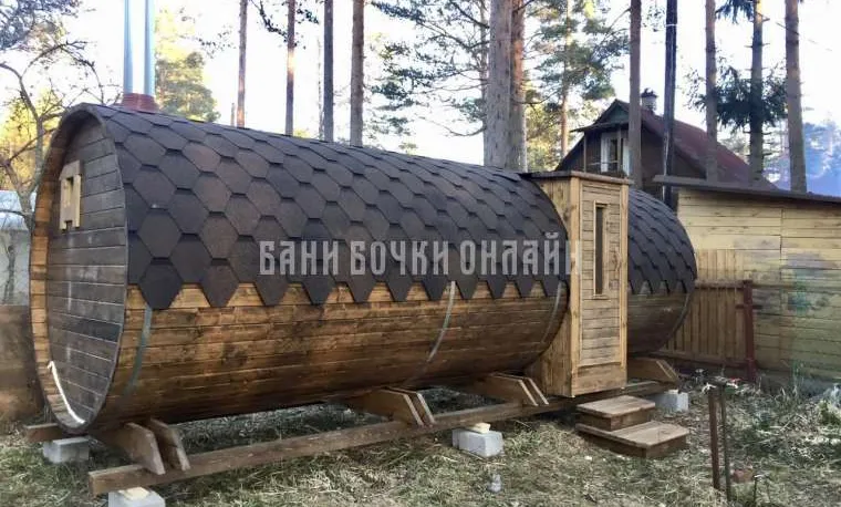 БАНЯ БОЧКА МОДЕЛЬ "СУПЕР ЛЮКС 2" #251