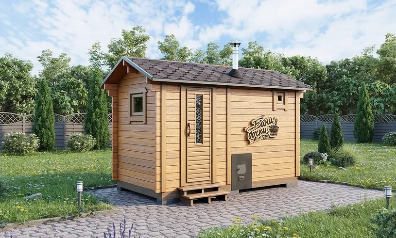 Баня в классическом стиле 4