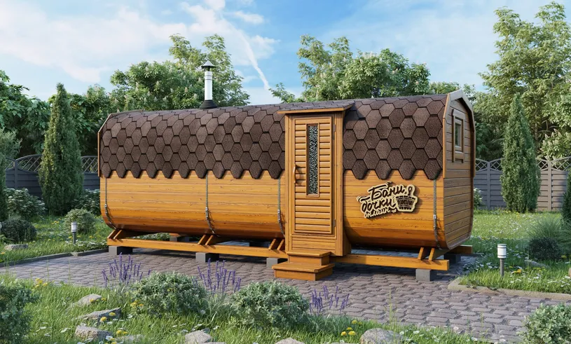 Баня квадробочка Эксклюзив