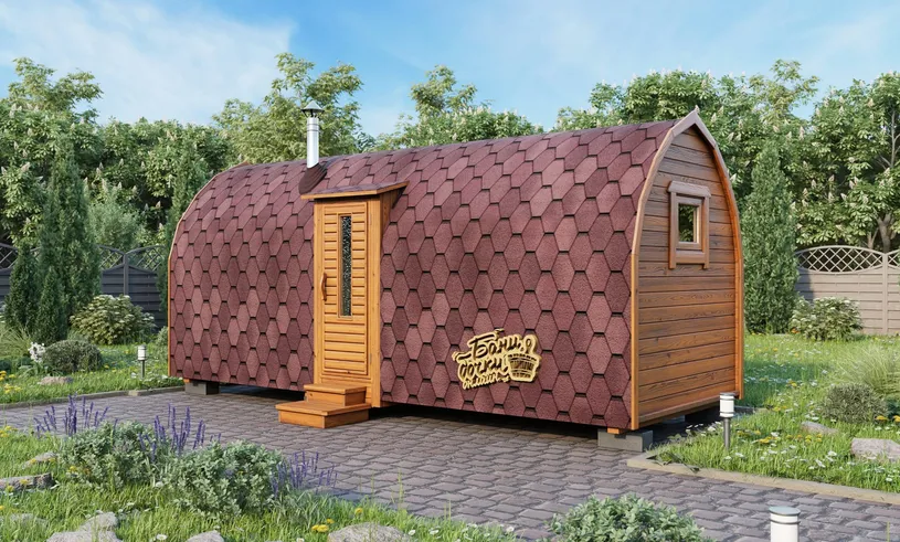 Баня викинг 6 метров