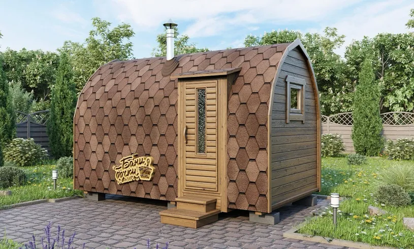 Баня викинг 4 метра